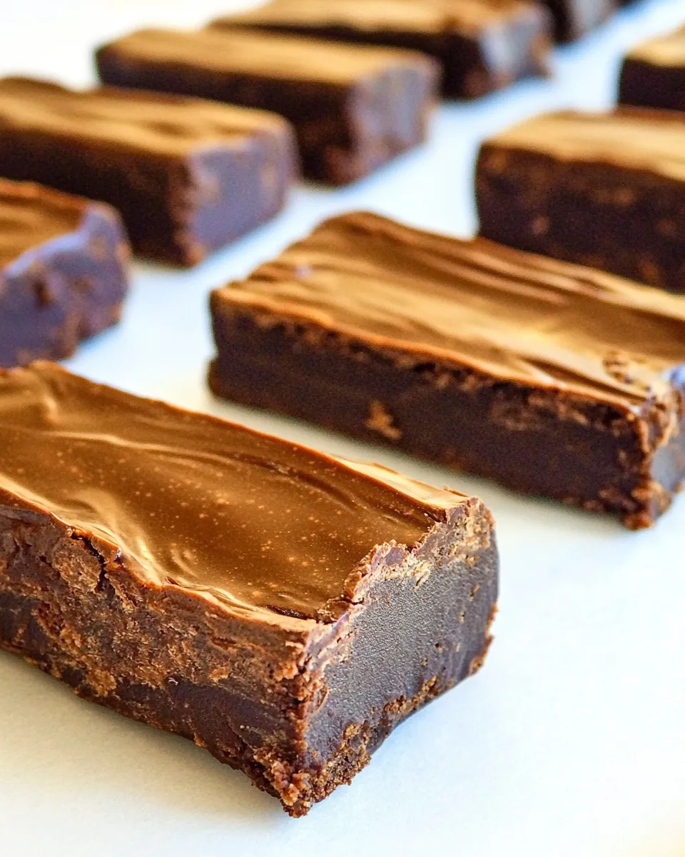 Healthy Chocolate Workout Bars dish photo