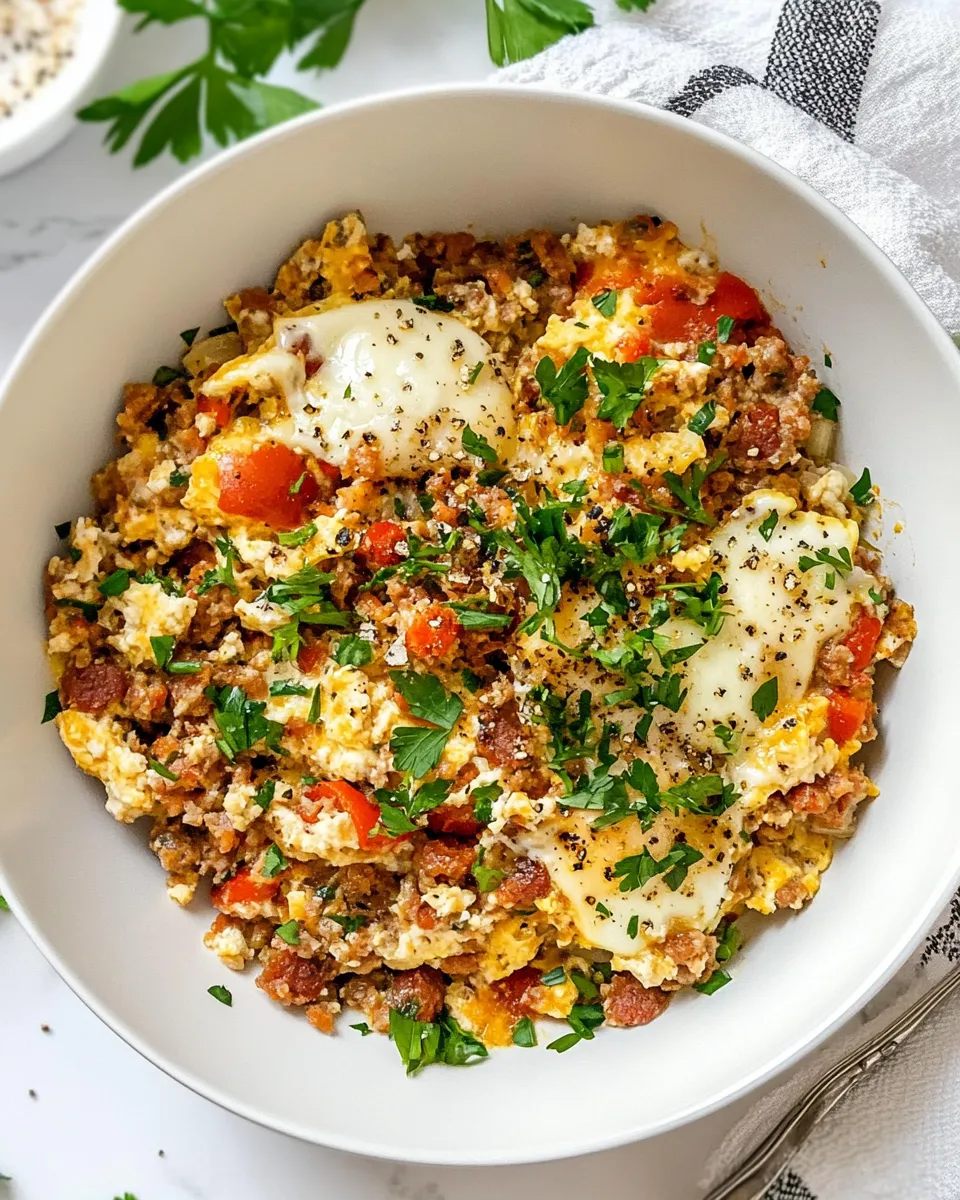 Classic Chorizo And Eggs image