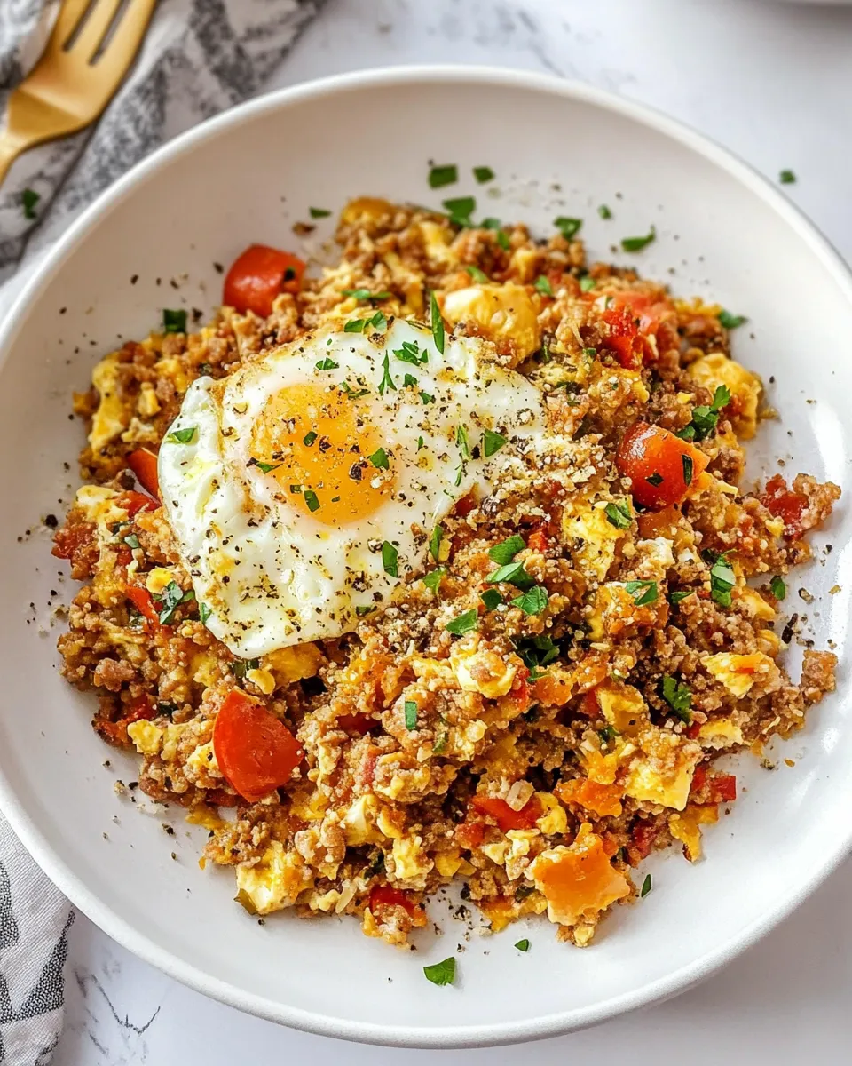 Easy Chorizo And Eggs recipe photo