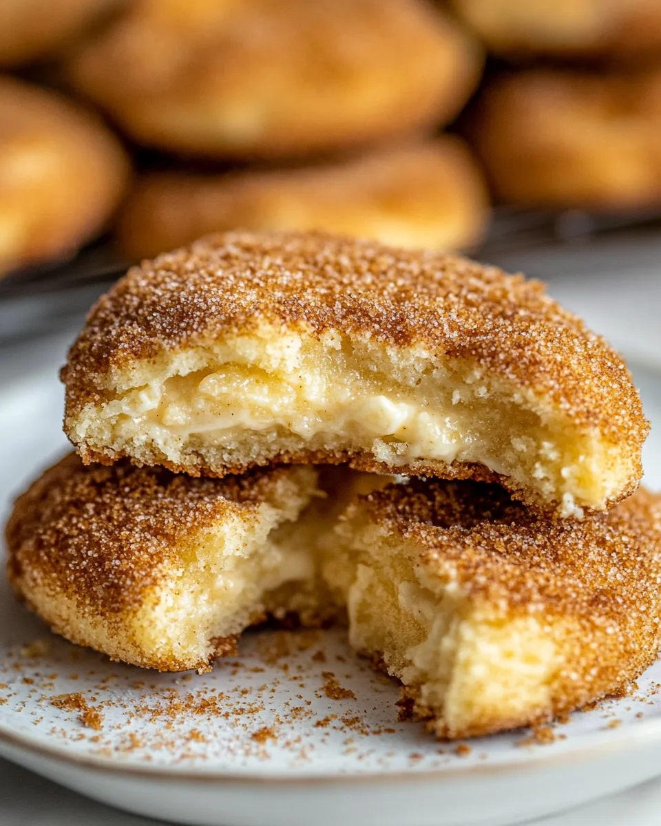 Delicious Churro Cheesecake Cookies shot