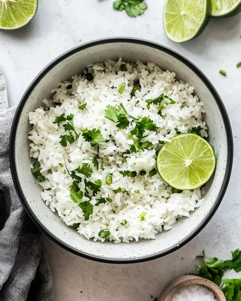 Delicious Cilantro-Lime Instant-Pot Rice (Chipotle Copycat) image