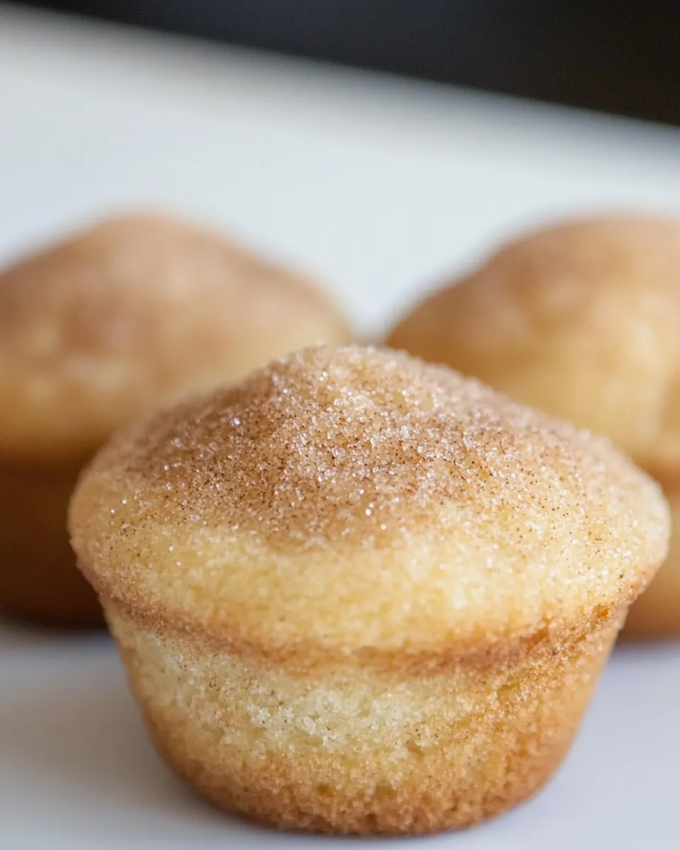 Delicious Cinnamon Muffins shot