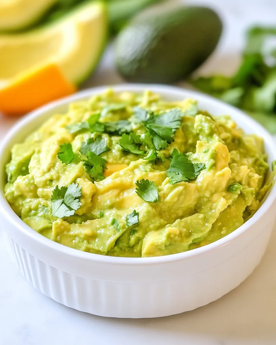 Easy Citrus Guacamole recipe photo