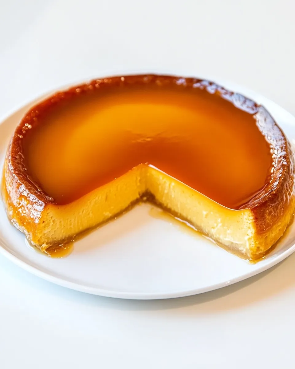 Delicious Classic Caramel Flan image
