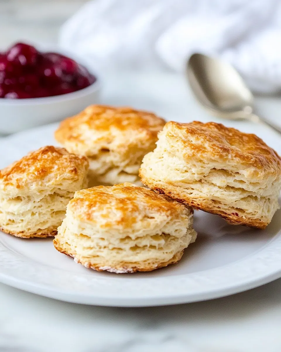 Delicious Classic English Scones shot