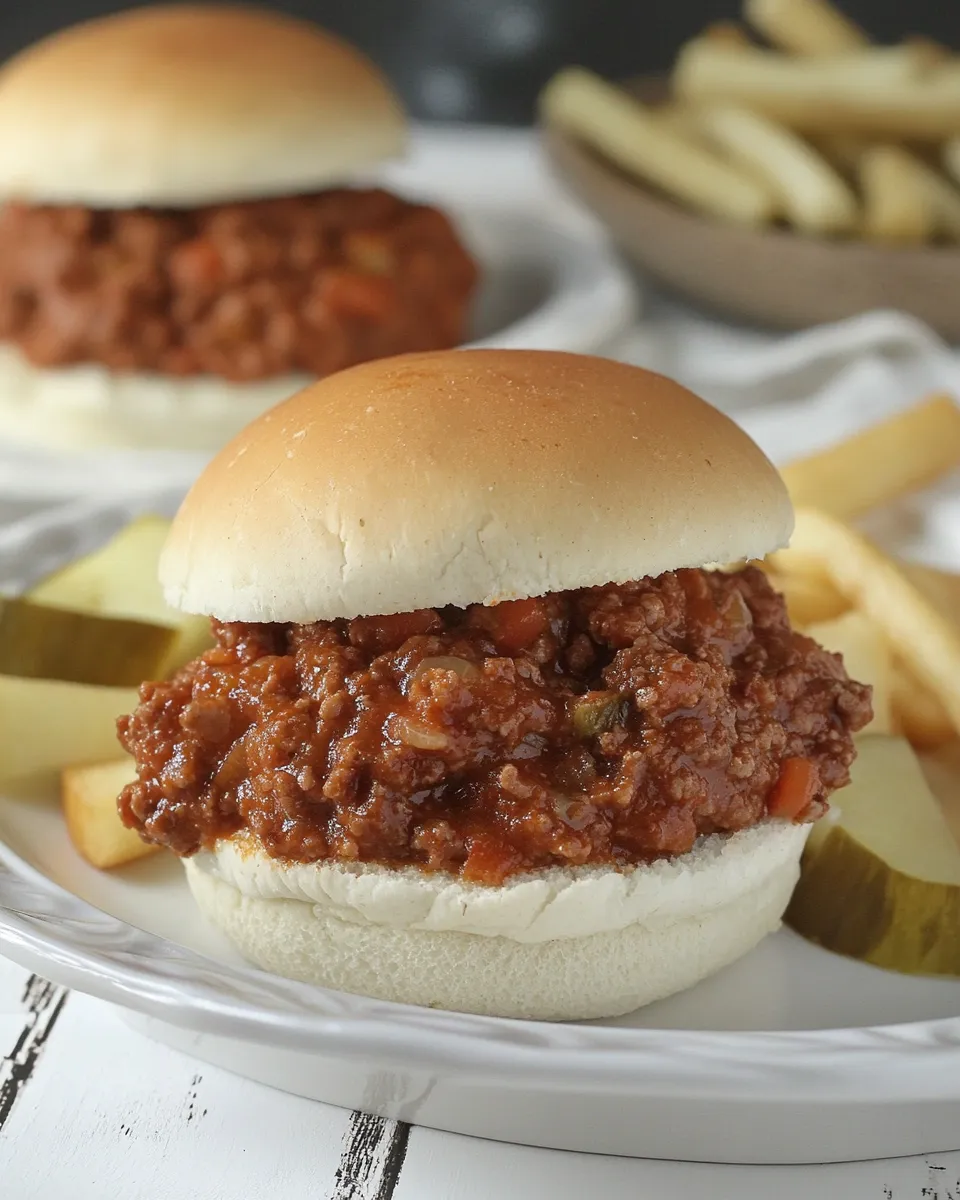 Homemade Classic Homemade Sloppy Joes: A 20-Minute Family Favorite photo