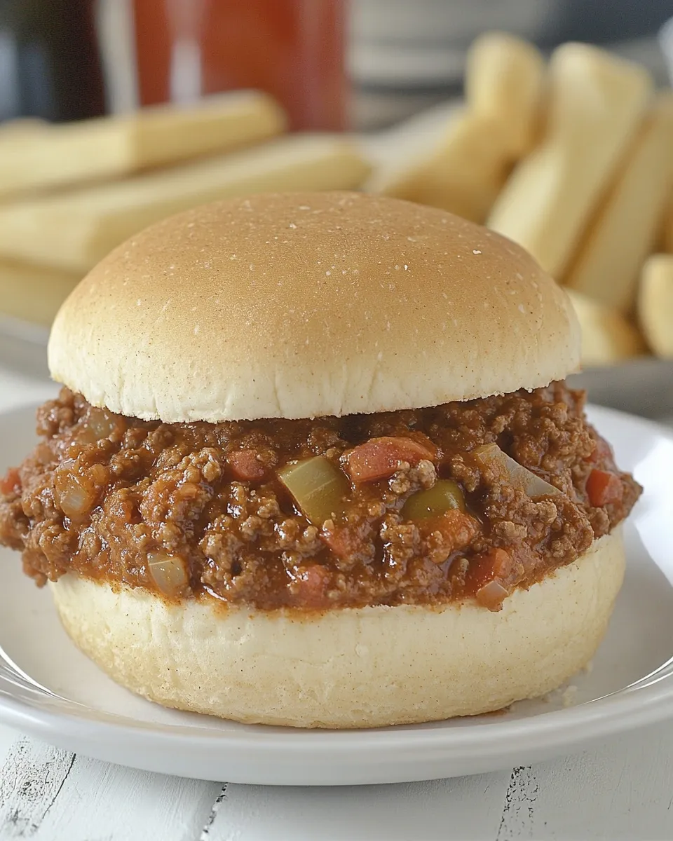 Delicious Classic Homemade Sloppy Joes: A 20-Minute Family Favorite dish photo