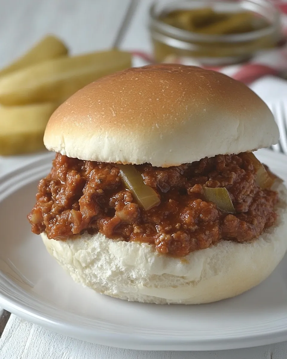 Quick Classic Homemade Sloppy Joes: A 20-Minute Family Favorite recipe photo