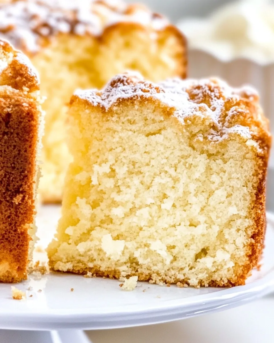 Homemade Classic Southern Pound Cake photo