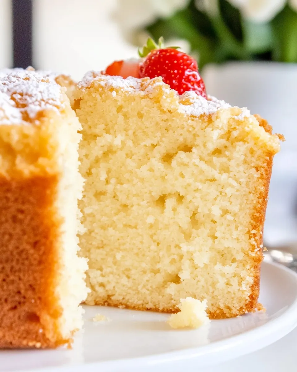 Delicious Classic Southern Pound Cake image