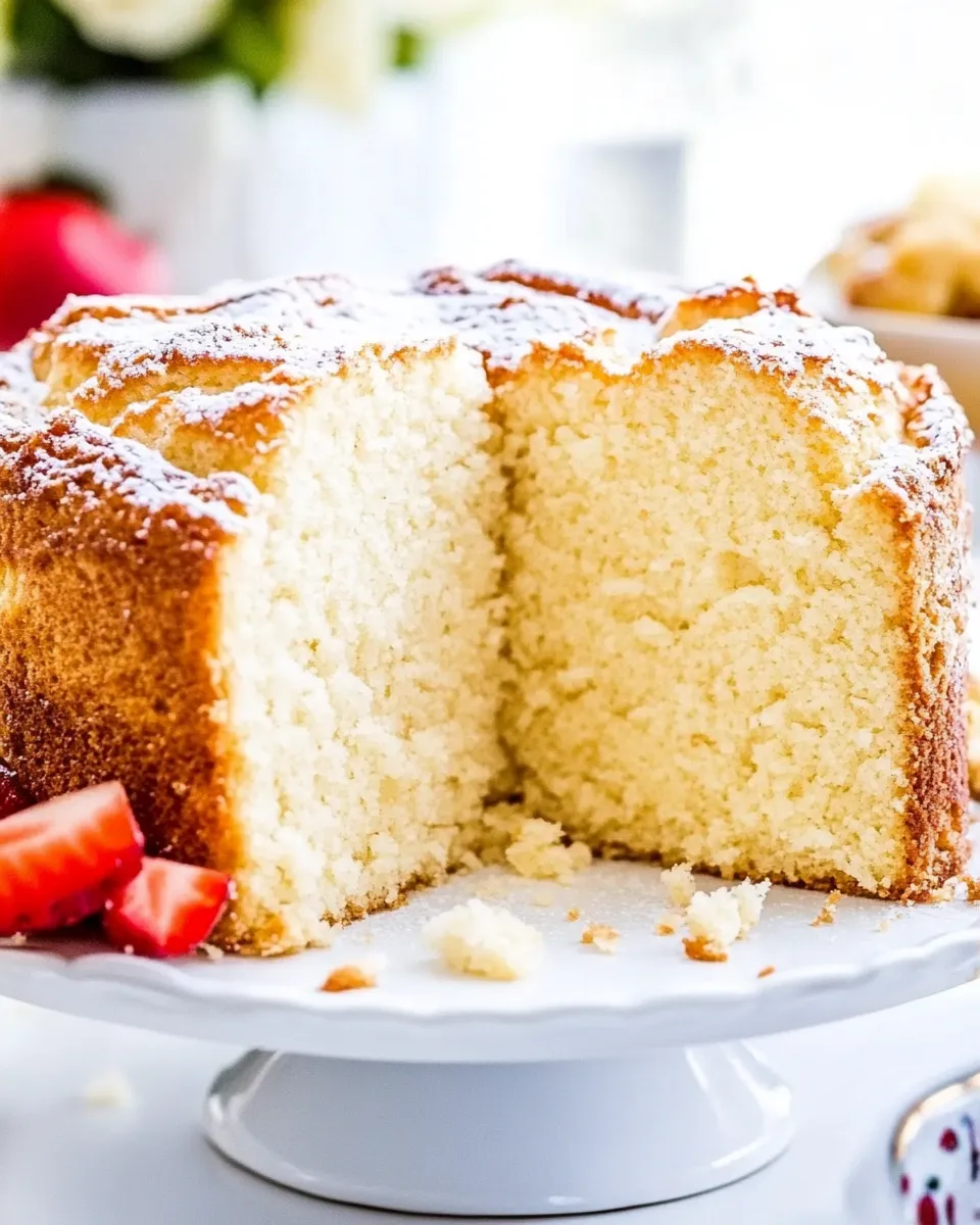 Easy Classic Southern Pound Cake recipe photo