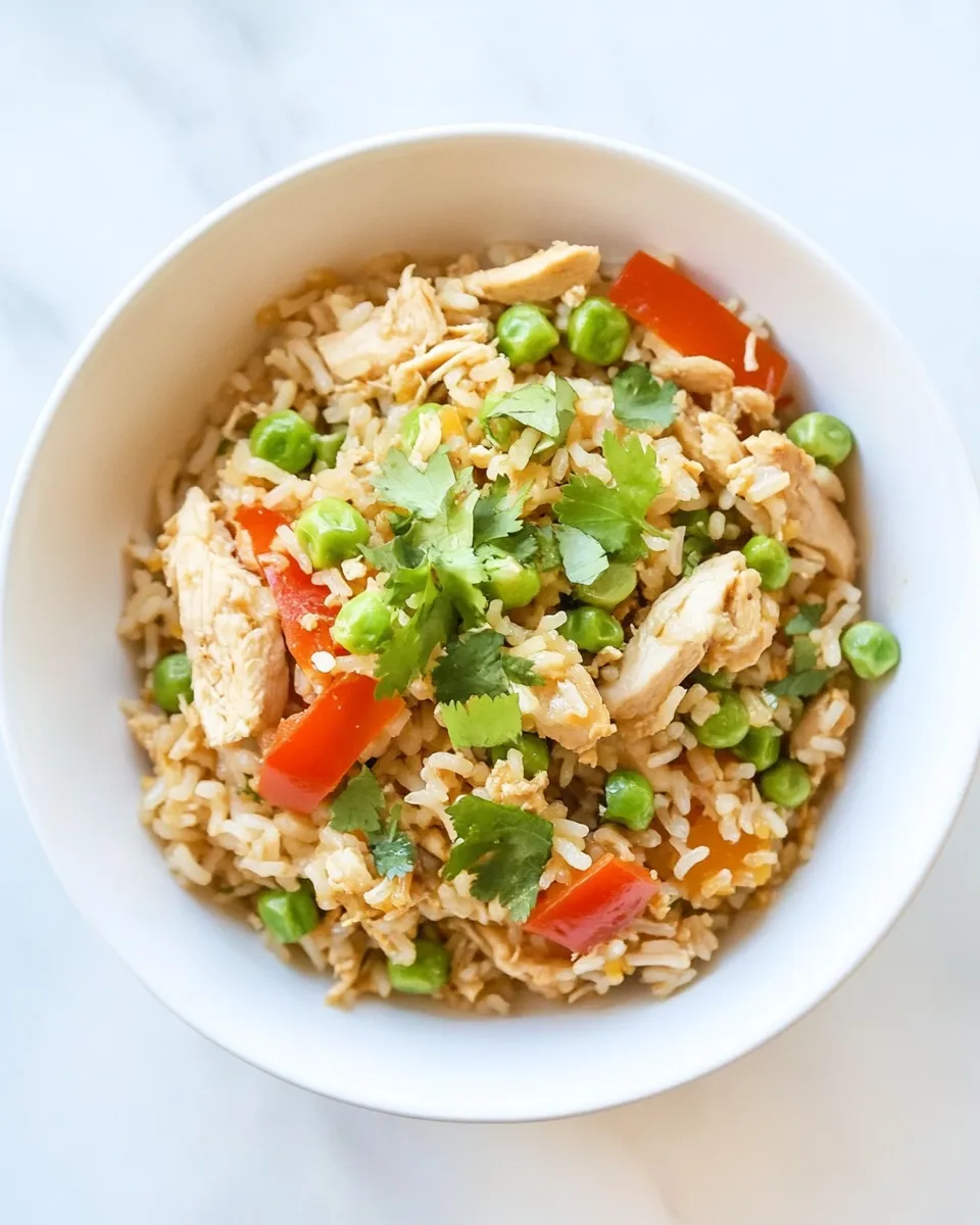 Delicious Clean Eating Chicken Fried Rice recipe photo