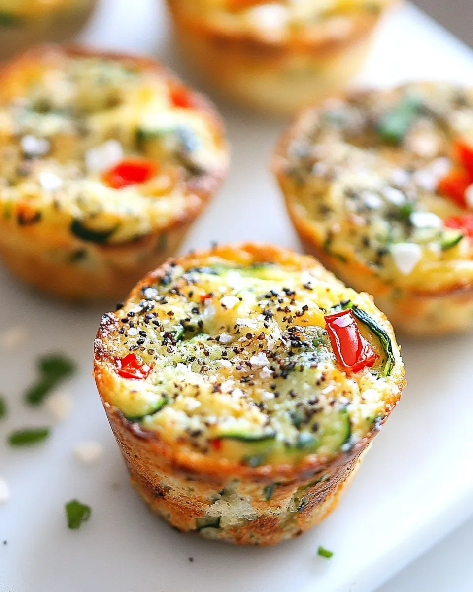 Homemade Clean Egg Zucchini Muffins photo