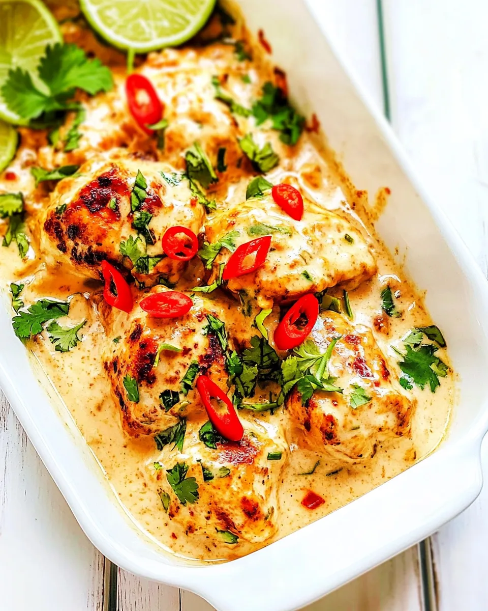 Easy Coconut Chicken Recipe dish photo