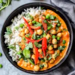 Homemade Coconut Chickpea Curry photo