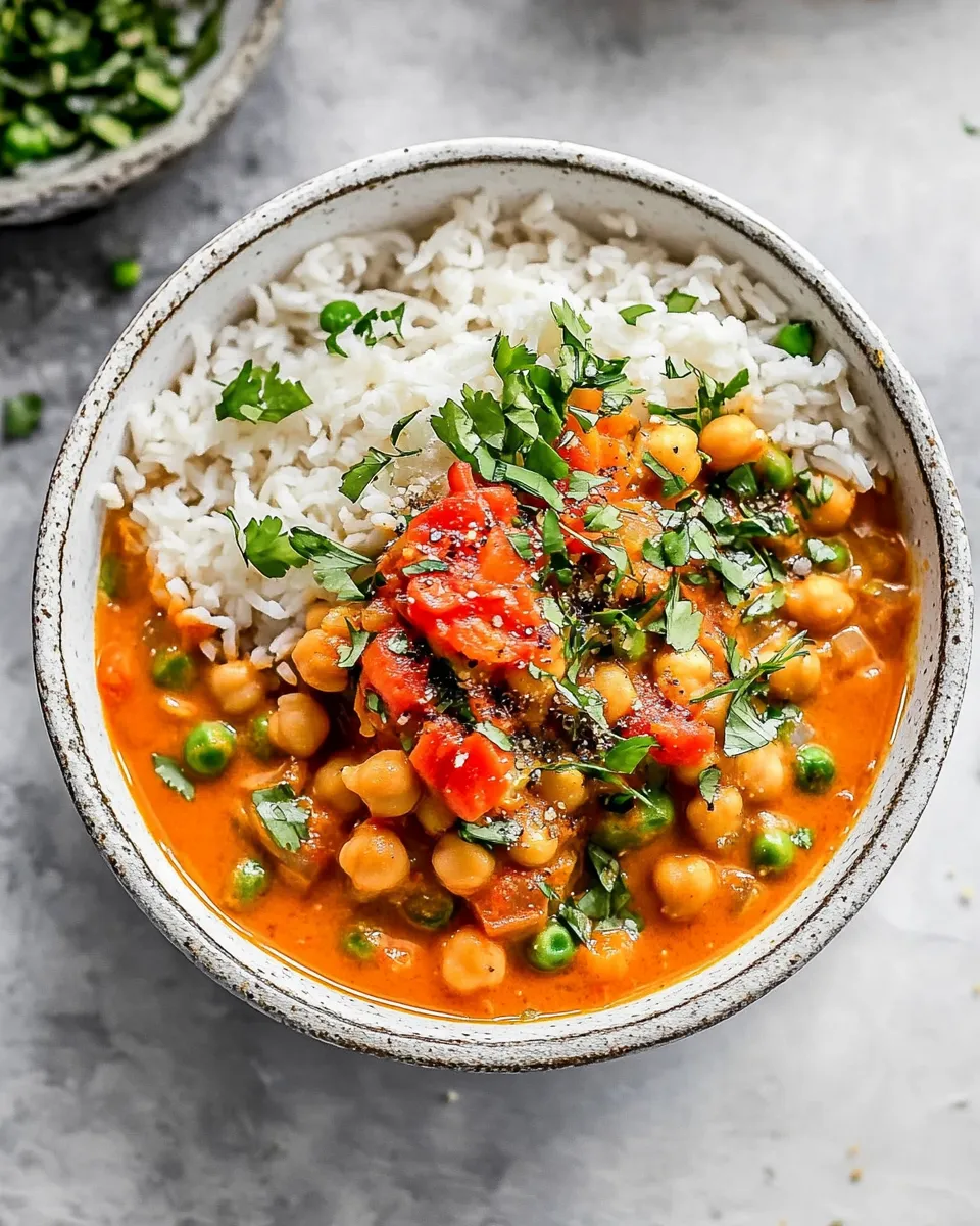 Easy Coconut Chickpea Curry recipe photo