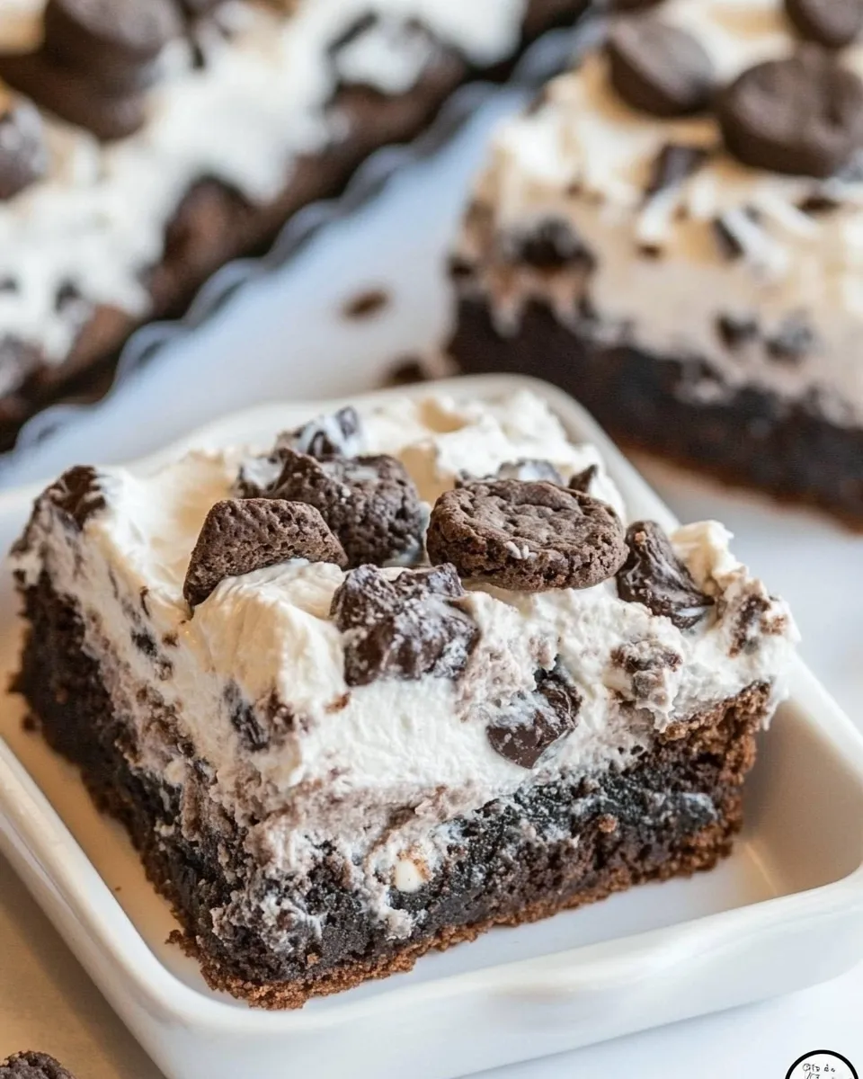 Easy Cookies and Cream Brownies recipe photo