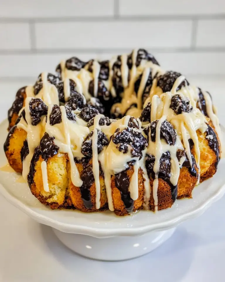 Homemade Cookies and Cream Monkey Bread photo