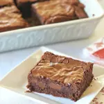 Homemade Cook's Illustrated Chewy Brownies photo