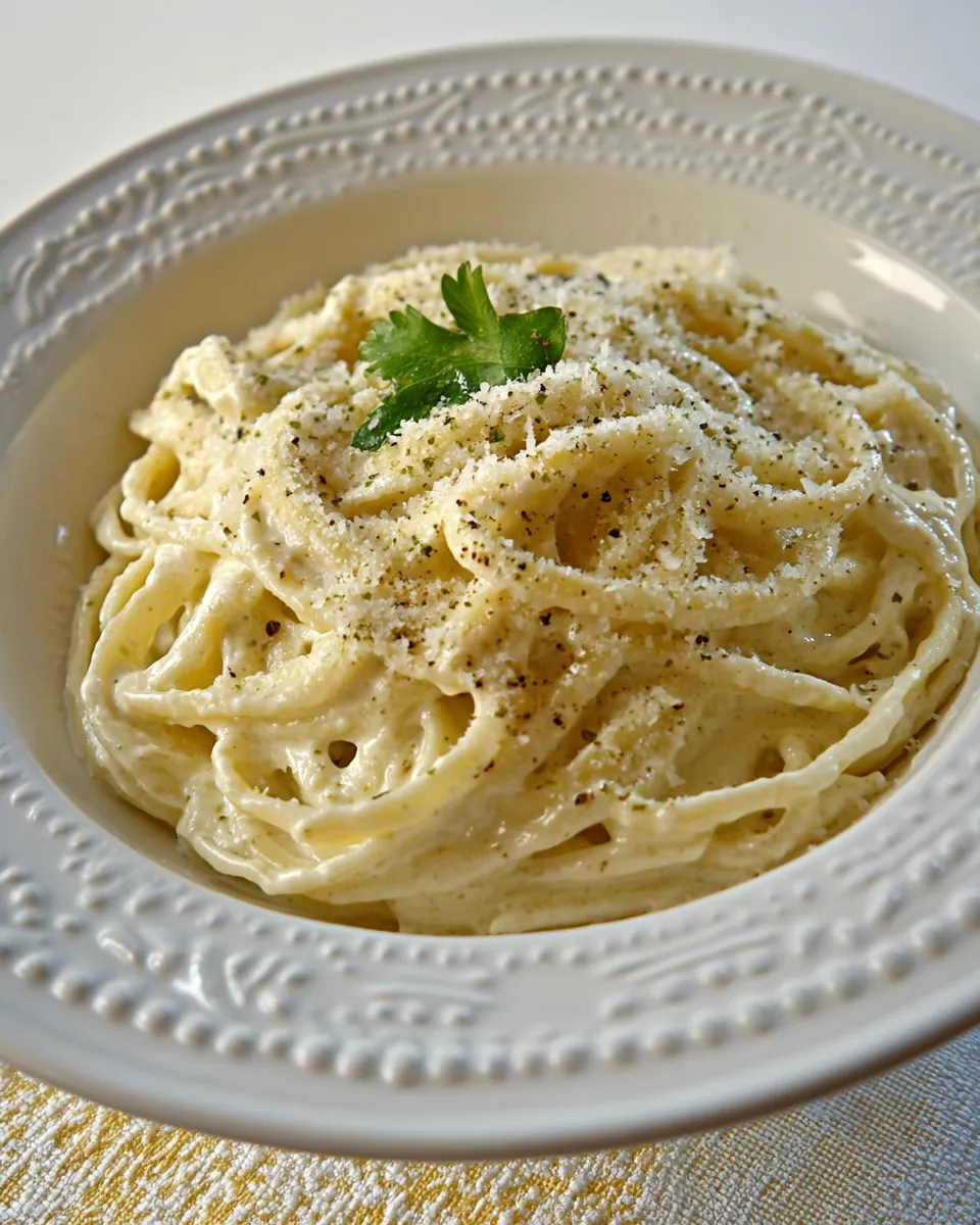 Easy Copycat Olive Garden Alfredo Sauce: Creamy Restaurant Perfection shot