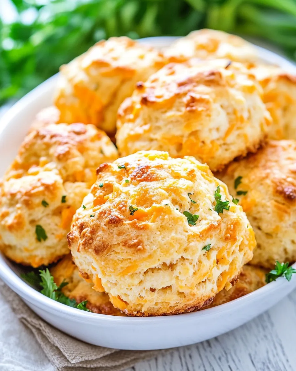 Easy Copycat Red Lobster Cheddar Bay Biscuits image