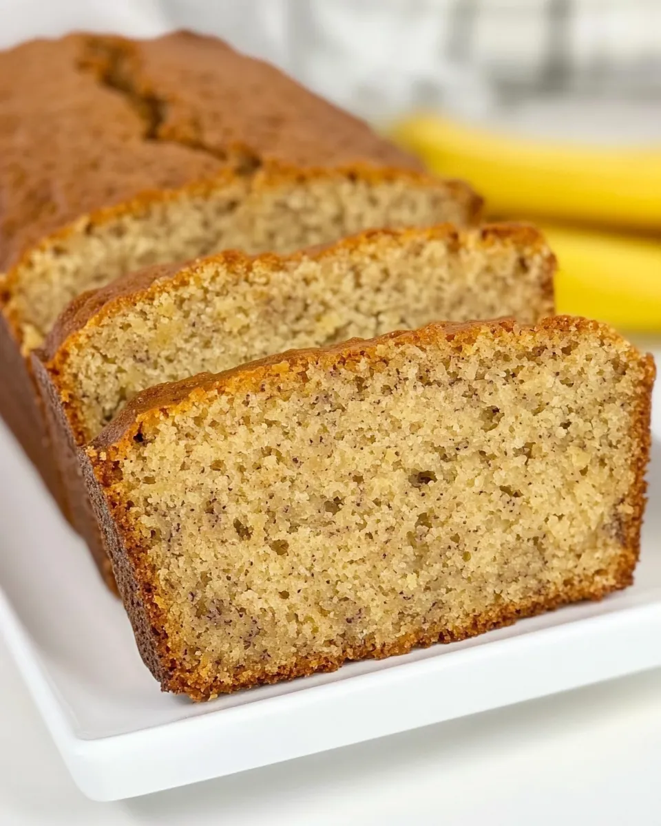 Classic Cottage Cheese Banana Bread image