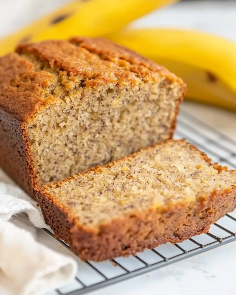 Easy Cottage Cheese Banana Bread recipe photo
