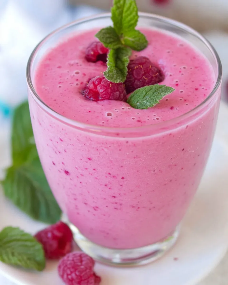 Classic Cranberry Raspberry Smoothie image