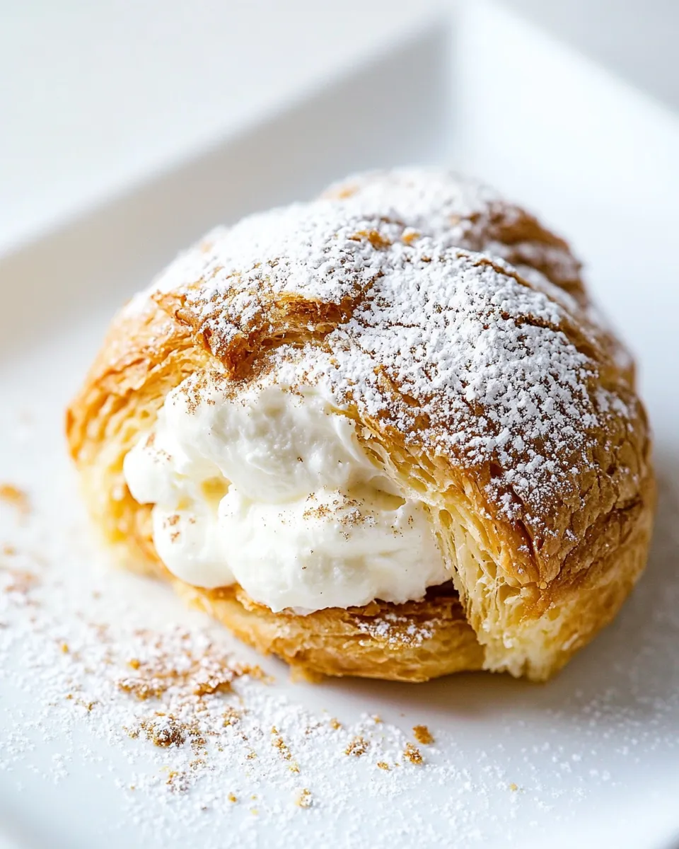 Classic Cream Filled Choux Pastry image
