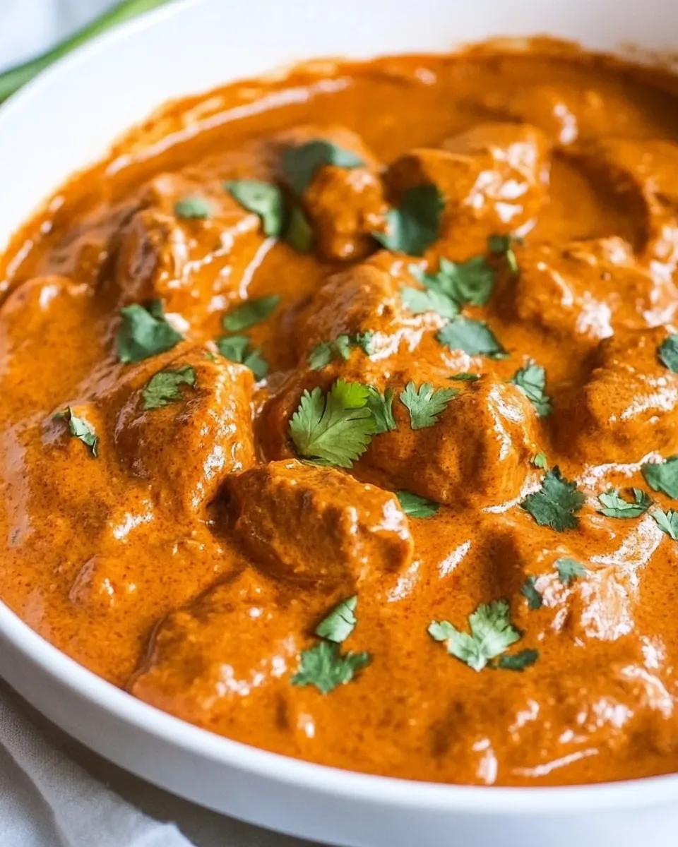 Delicious Creamy Chicken Tikka Masala Recipe recipe photo