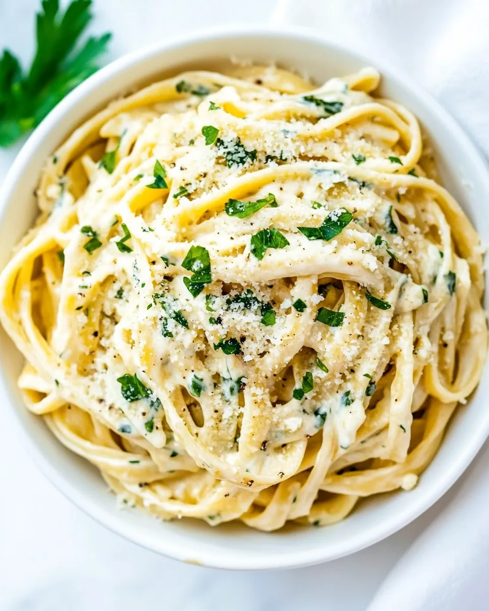 Classic Creamy Goat Cheese Pasta image