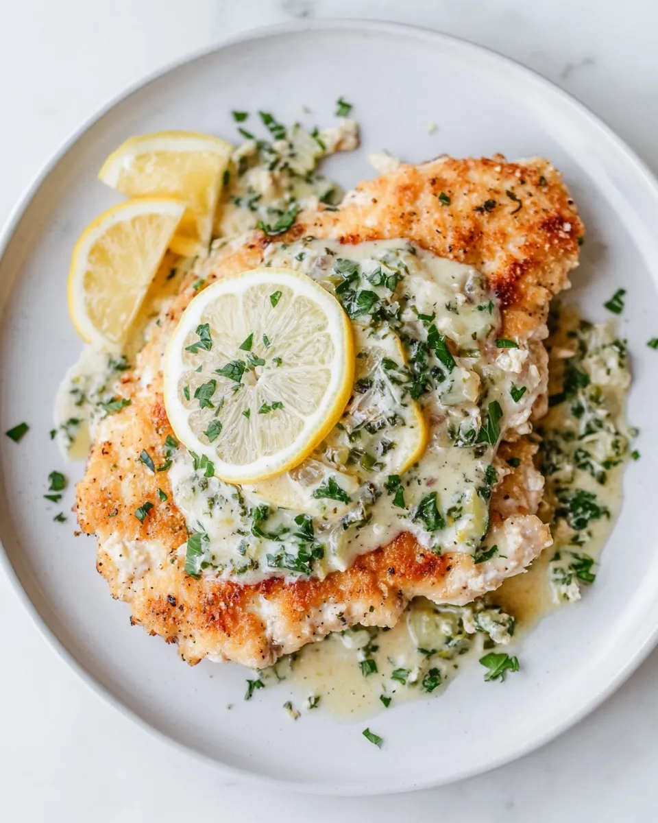 Classic Creamy Lemon Chicken Piccata image
