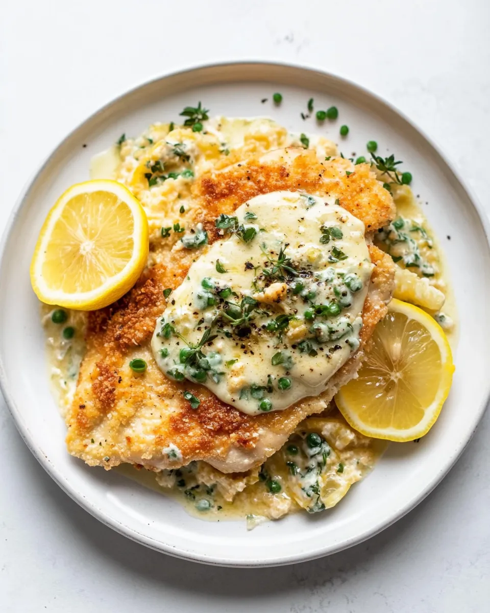 Easy Creamy Lemon Chicken Piccata recipe photo