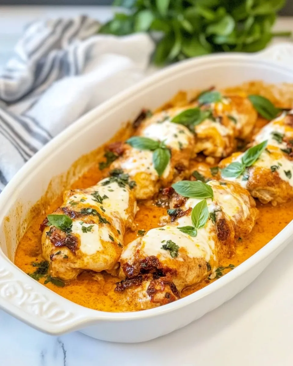Homemade Creamy Sun Dried Tomato Chicken photo