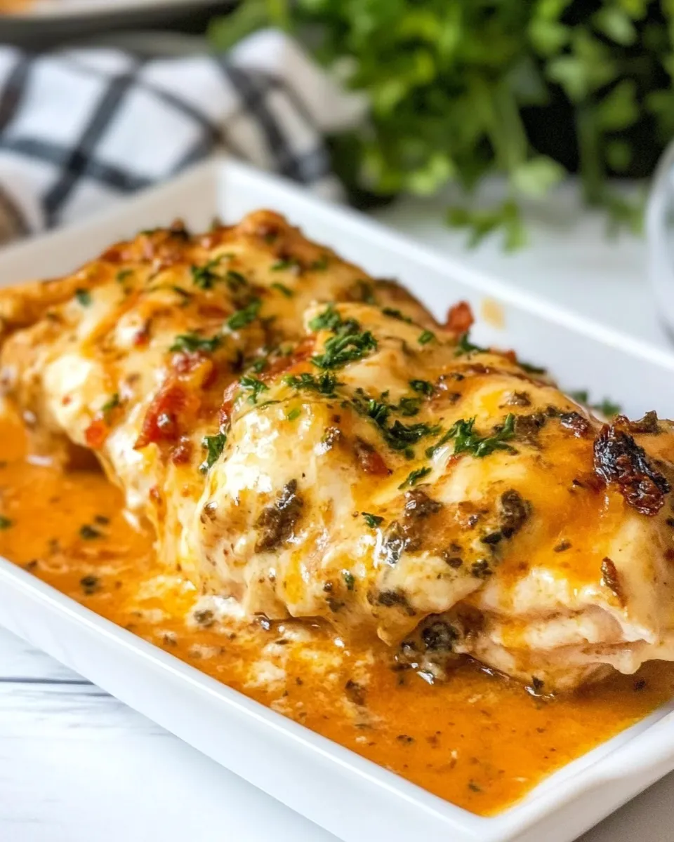 Quick Creamy Sun Dried Tomato Chicken recipe photo