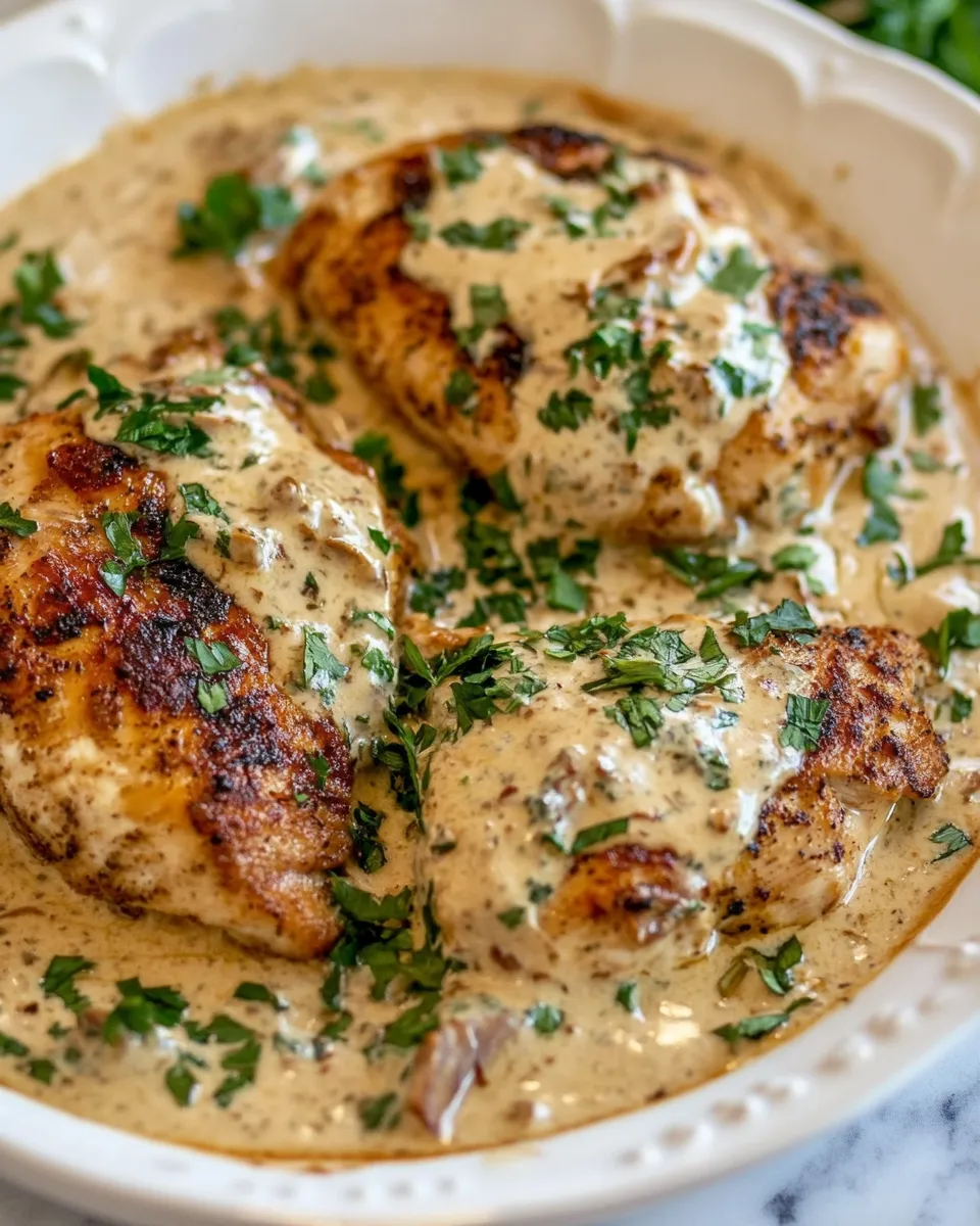 Homemade Creamy Tuscan Chicken Recipe photo