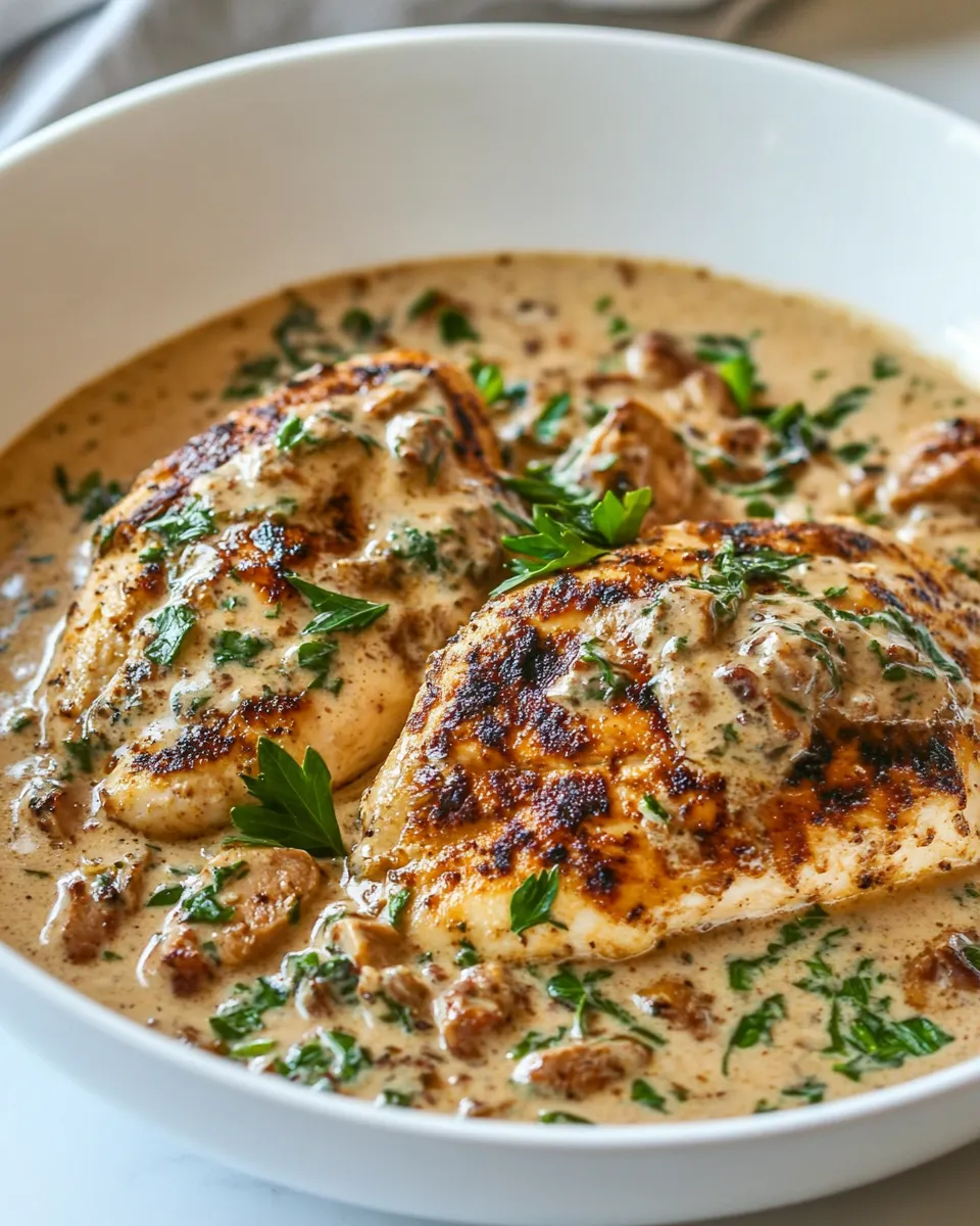 Classic Creamy Tuscan Chicken Recipe image