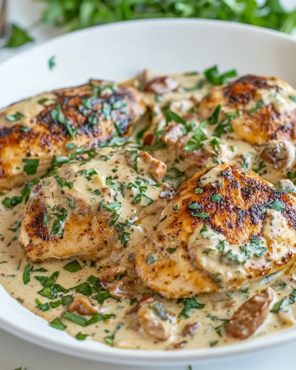 Delicious Creamy Tuscan Chicken Recipe dish photo