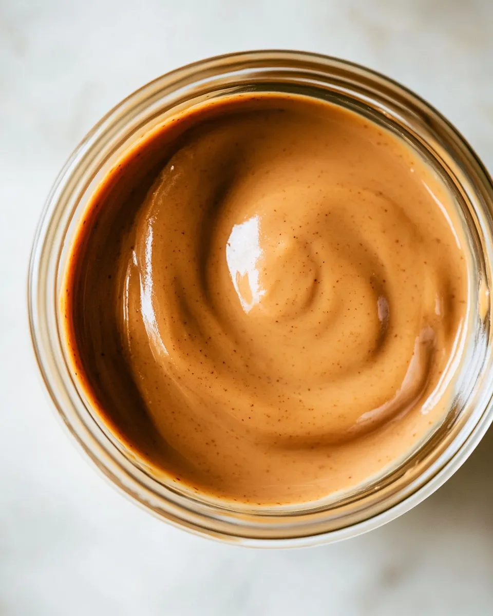 Easy Creamy Vegan Peanut Sauce (8 Ingredients) shot