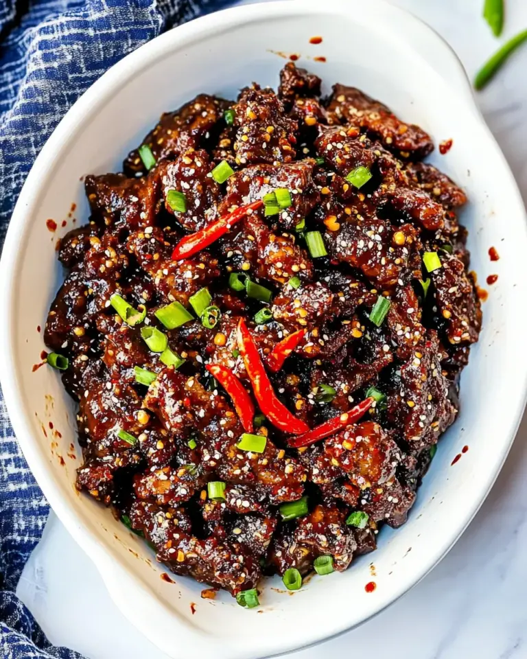 Homemade Crispy Chili Beef photo