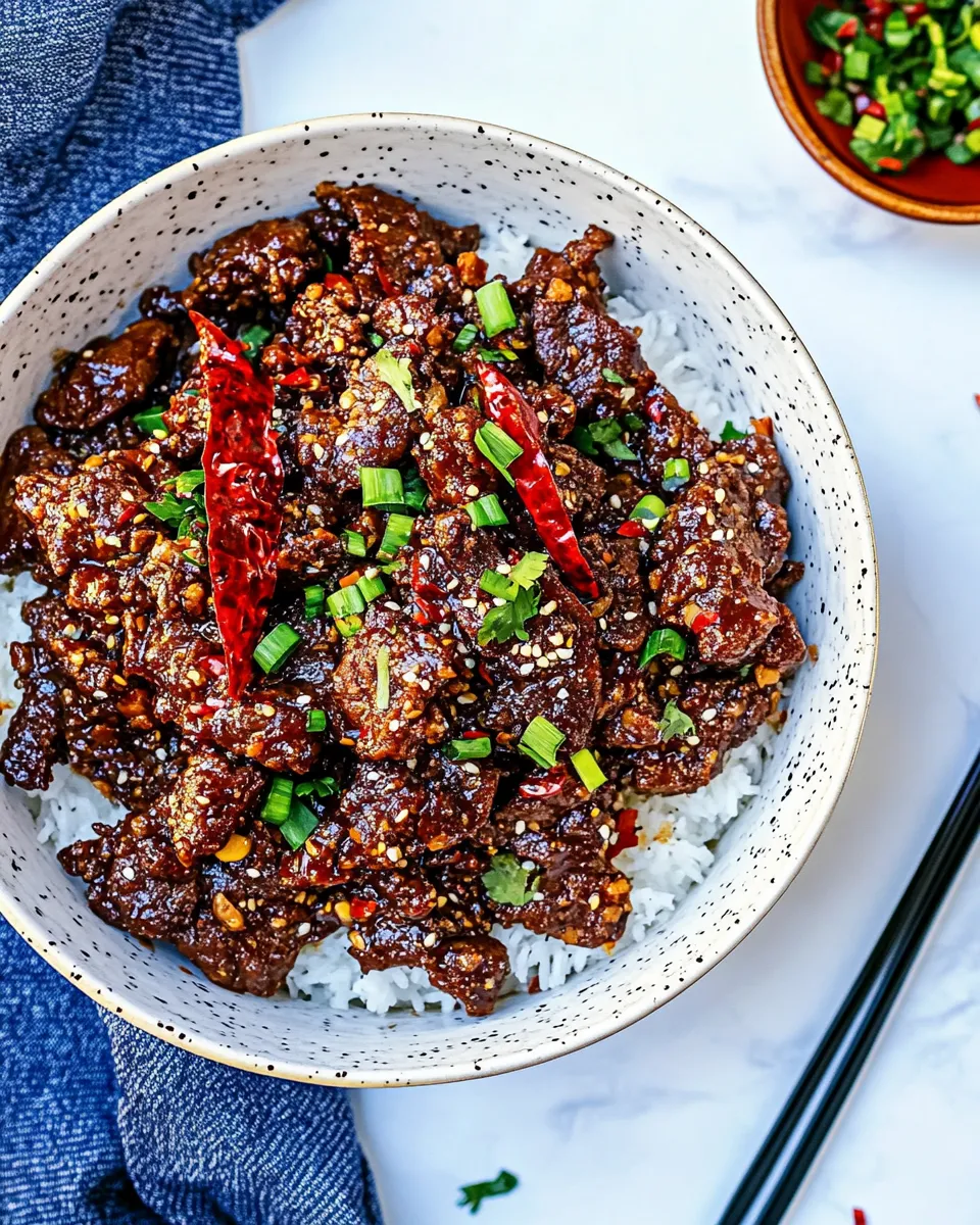 Classic Crispy Chili Beef image