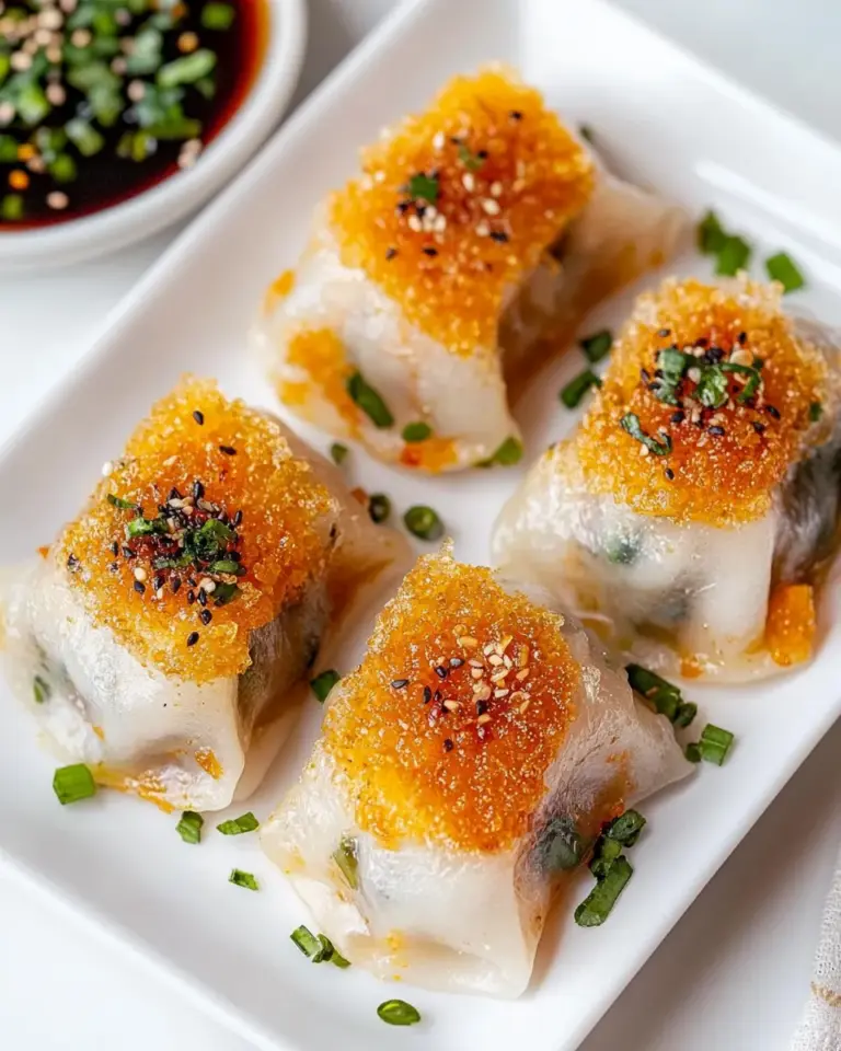 Homemade Crispy Kimchi Rice Paper Dumplings photo