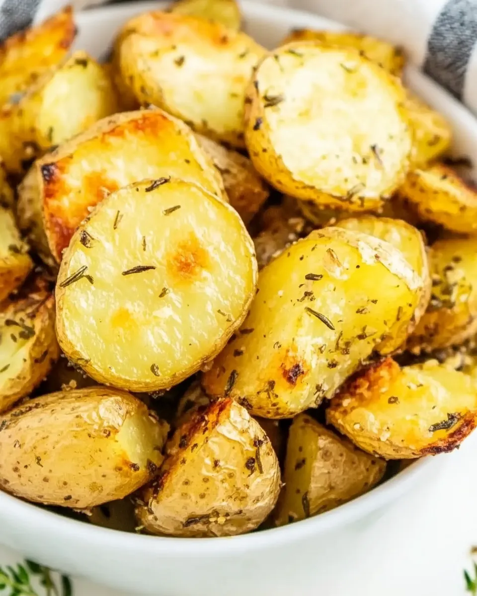 Classic Crispy Oven Roasted Baby Potatoes image