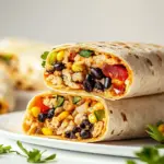Homemade Crispy Vegetarian Burritos photo