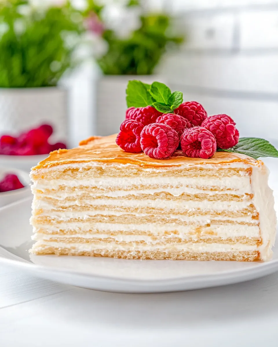 Easy Crpe Cake recipe photo