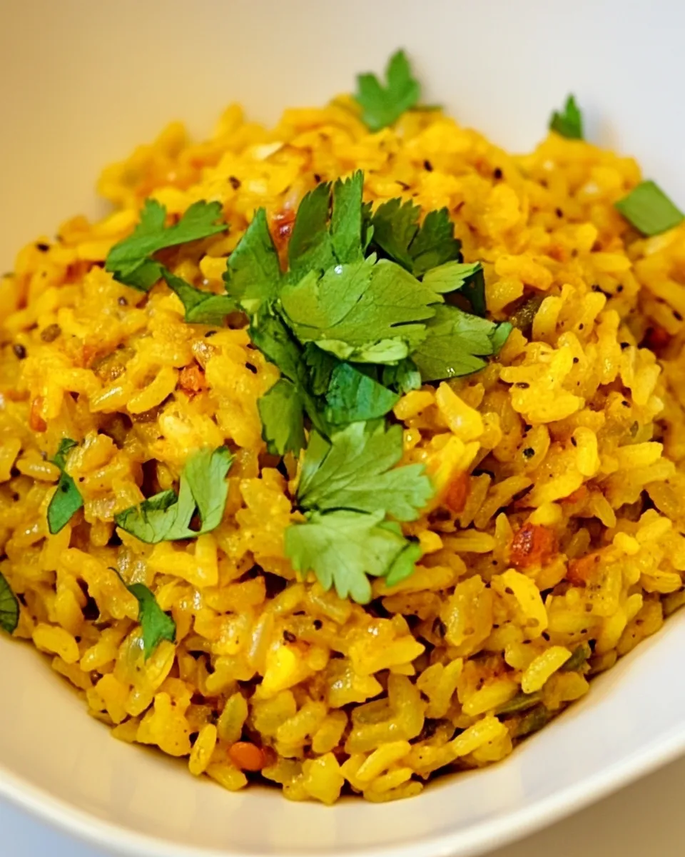 Delicious Curried Rice and Red Lentils recipe photo