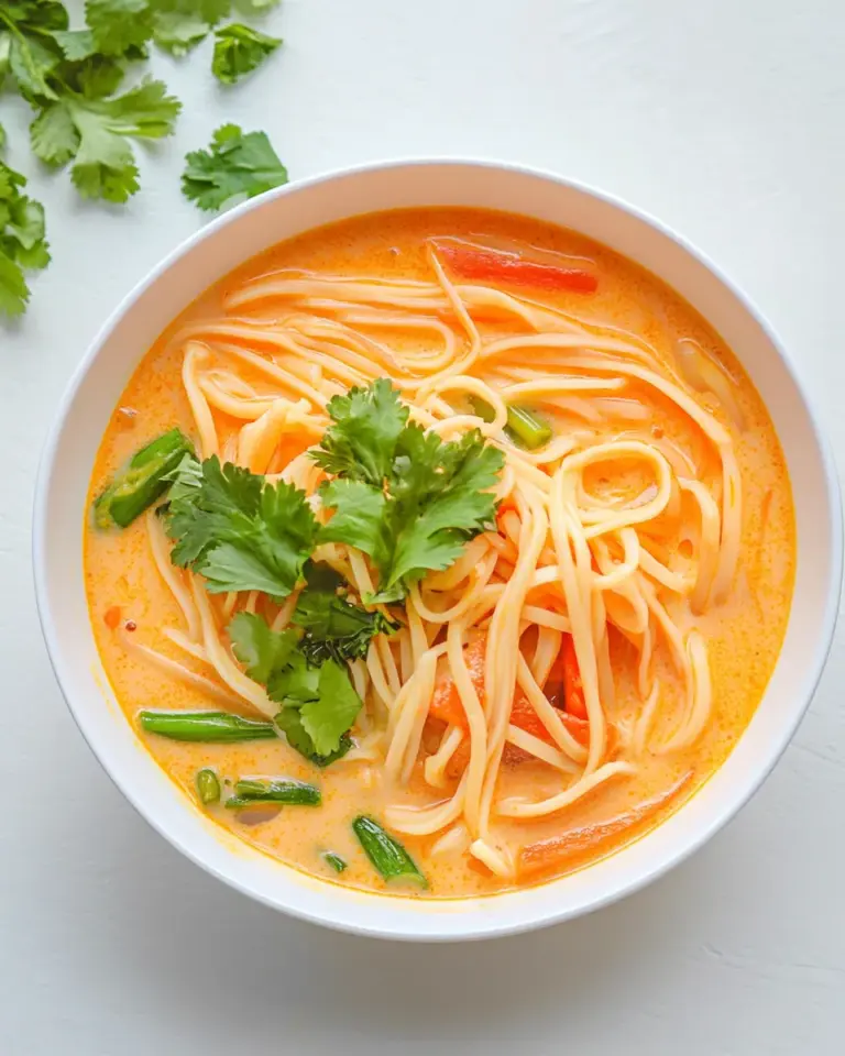 Homemade Curry Noodles recipe image