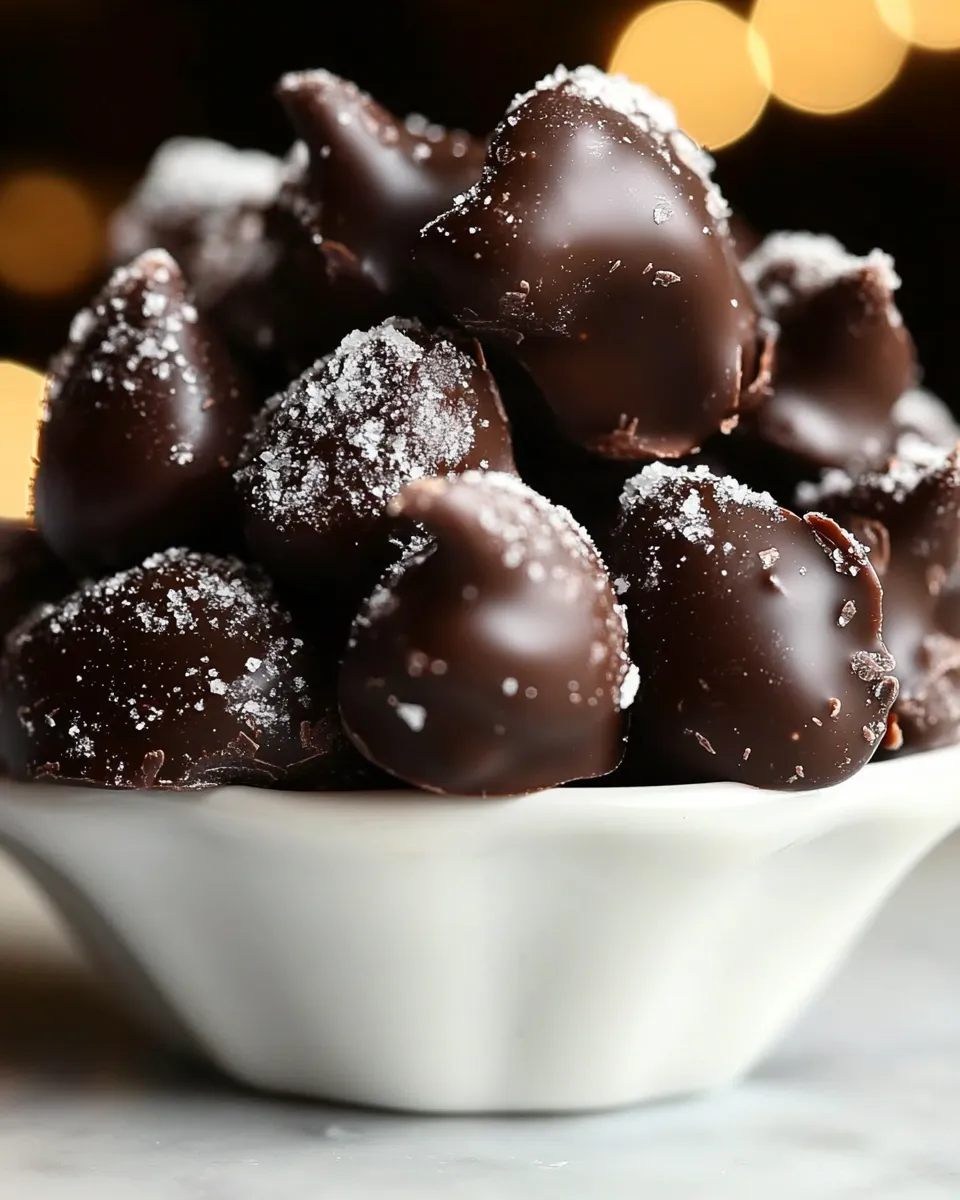 Classic Dark Chocolate Nut Clusters image
