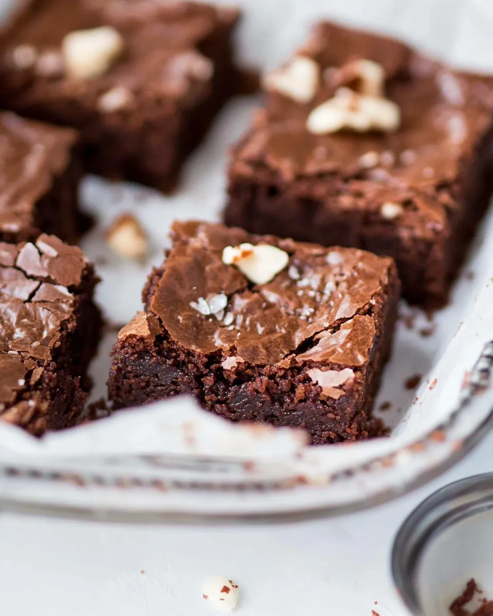 Homemade Dave and Kates Chocolate Brownies photo