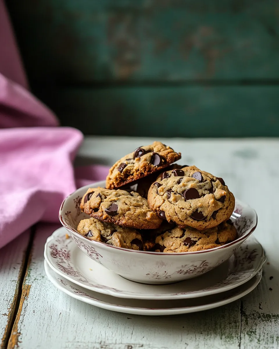 Classic Decadent espresso chocolate chip cookies image